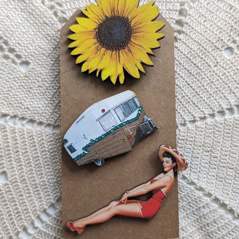 🌻Brooch Set🌻 Pins•Vintage•Retro
